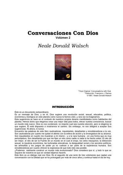 Conversaciones con Dios 2