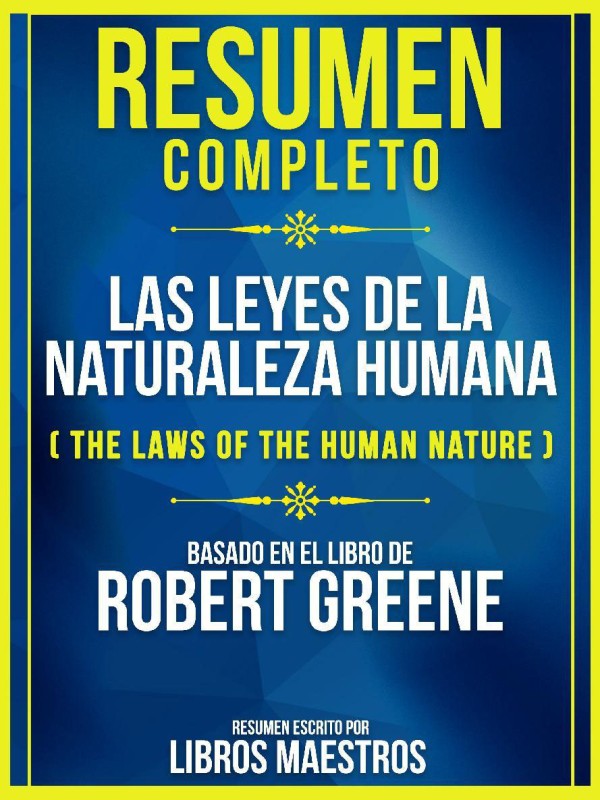 Las Leyes de la Naturaleza Humana