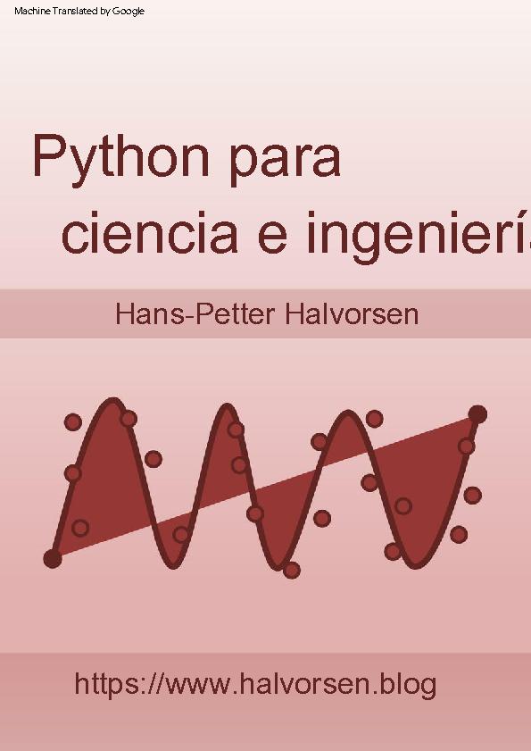 Python para Ciencias e Ingenierías